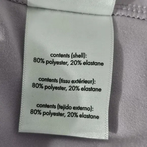 2/$50 WeWoreWhat Fair Orchid Cami Bra Top Size L | Soft & Stylish - Picture 6 of 8